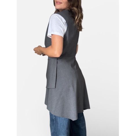 Gilet asimmetrico sartoriale