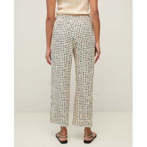 Pantalone Wide-Leg a Fantasia Geometrica "Retro-Chic"
