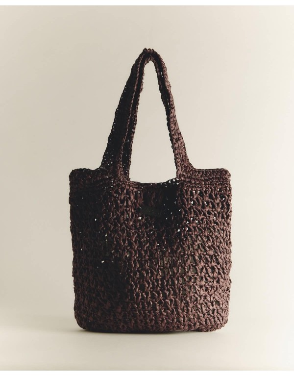 Borsa Tote in Raffia Intrecciata – L'Accessorio Estivo dal Fascino Artigianale