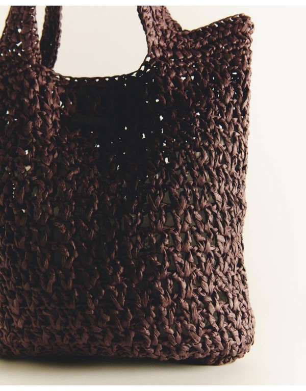 Borsa Tote in Raffia Intrecciata – L'Accessorio Estivo dal Fascino Artigianale