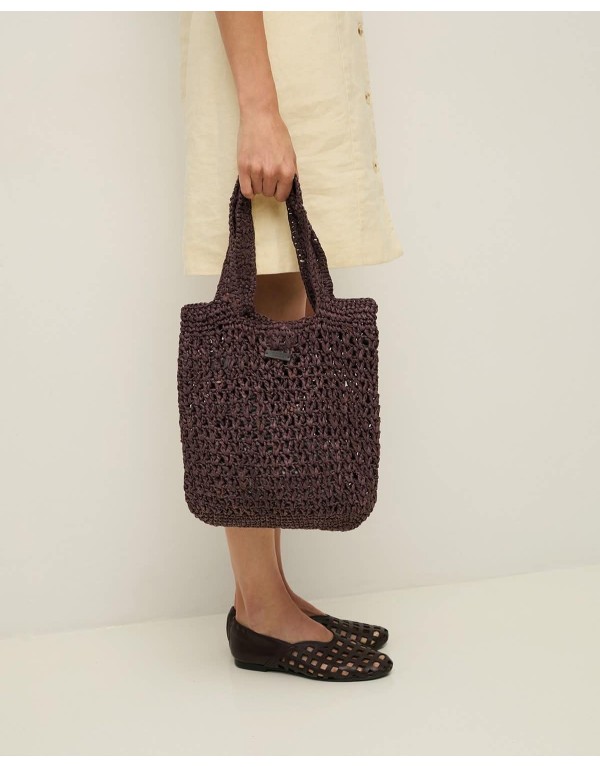 Borsa Tote in Raffia Intrecciata – L'Accessorio Estivo dal Fascino Artigianale