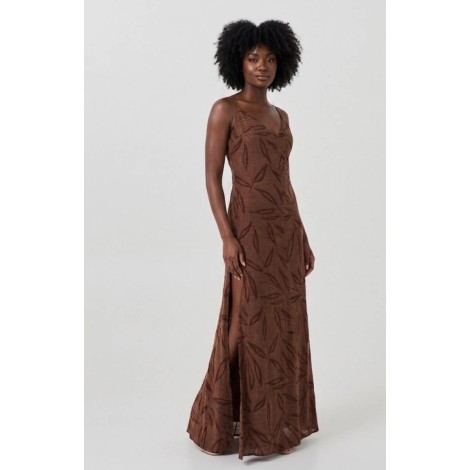 Sinfonia di Movimento: Il Maxi Dress in Cotone e Viscosa