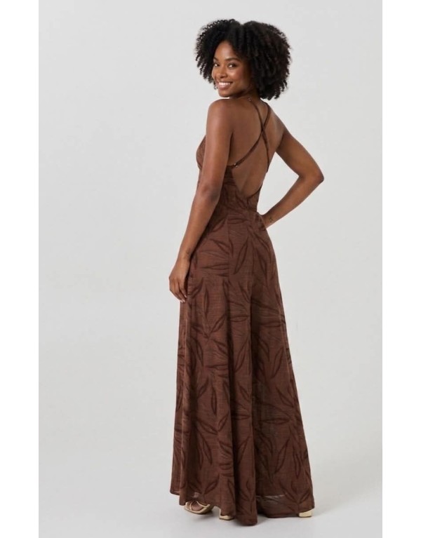 Sinfonia di Movimento: Il Maxi Dress in Cotone e Viscosa