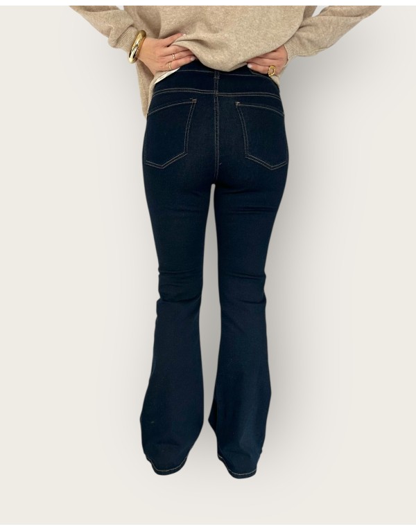 Denim flare navy