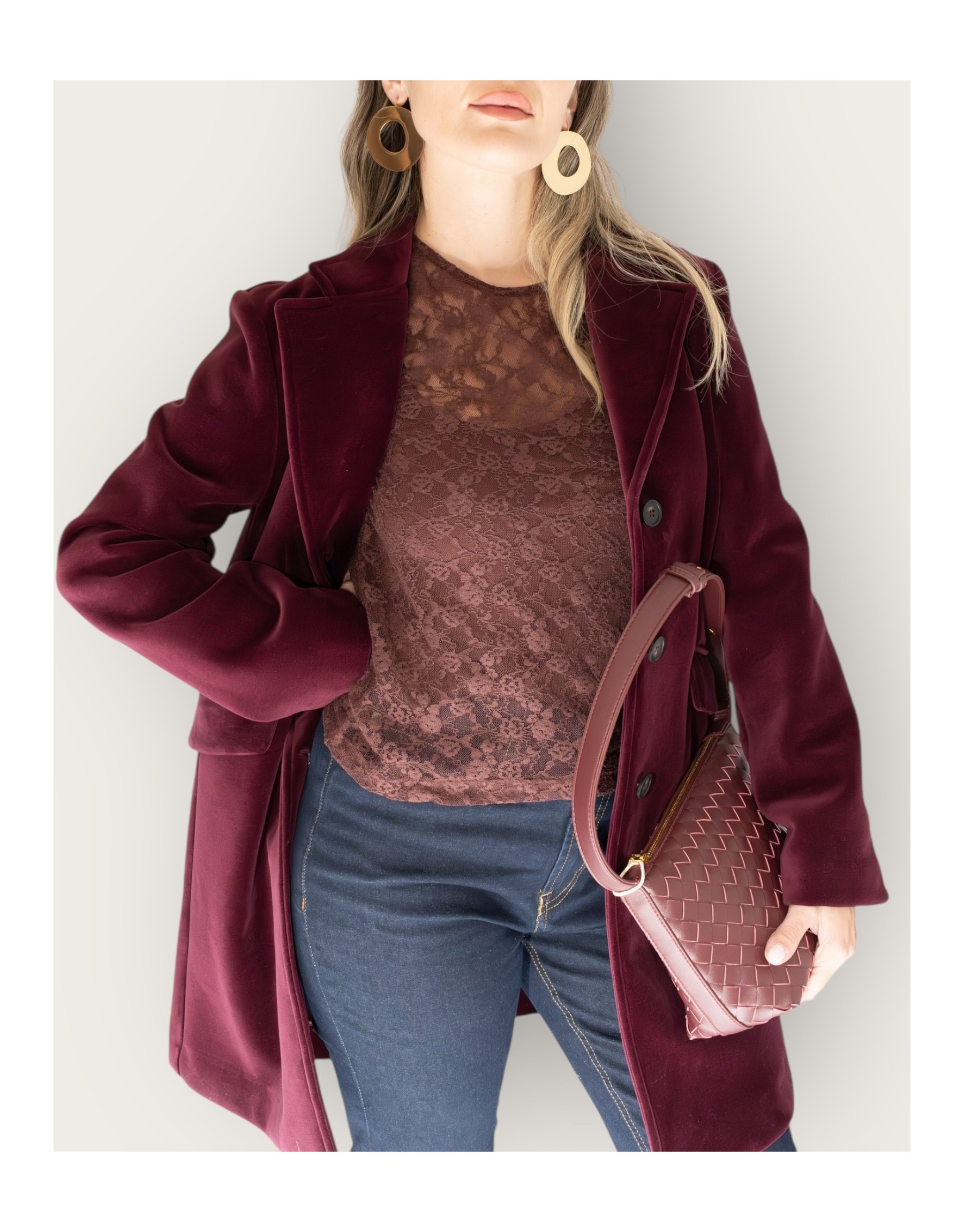 Cappotto in velluto