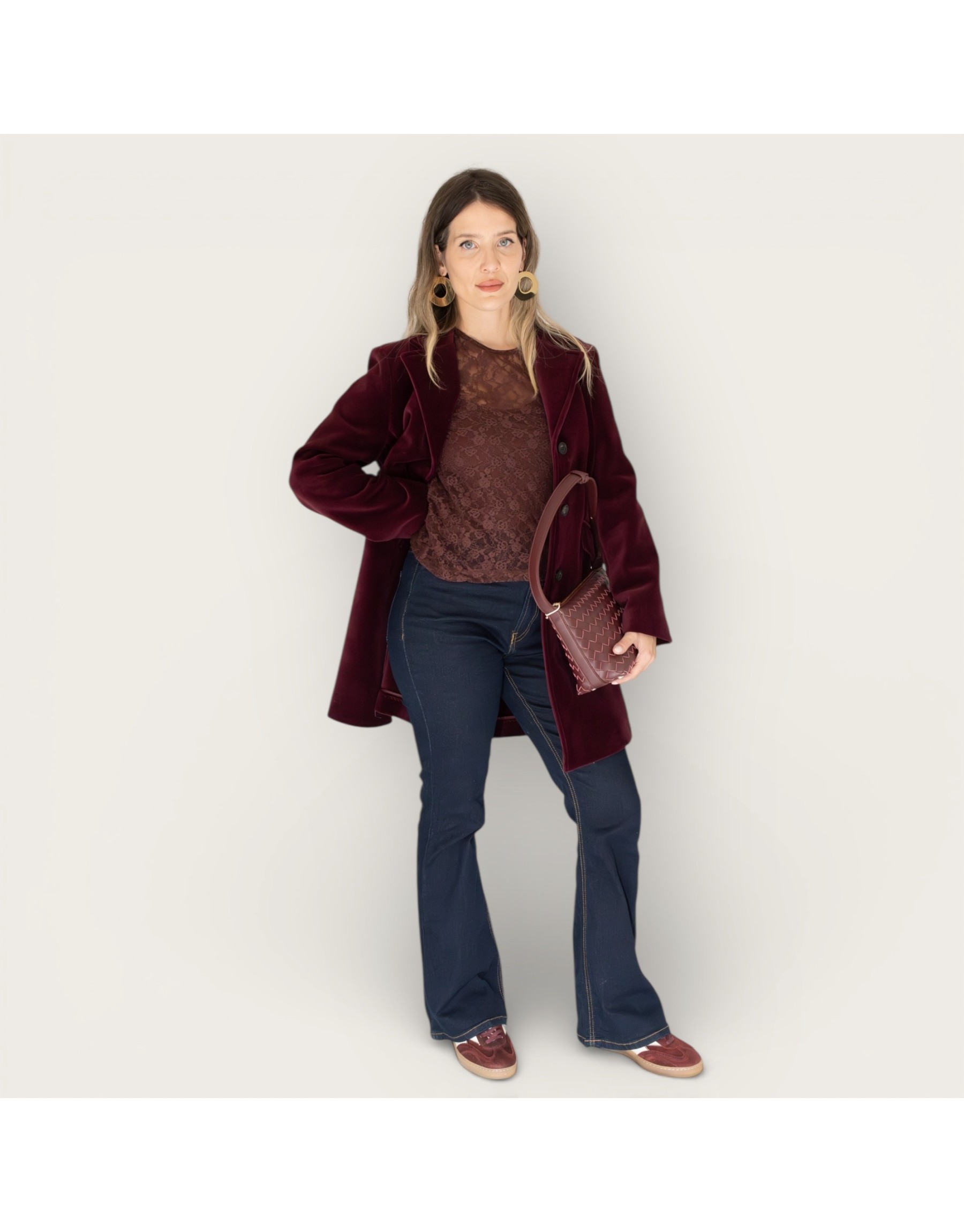 Cappotto in velluto