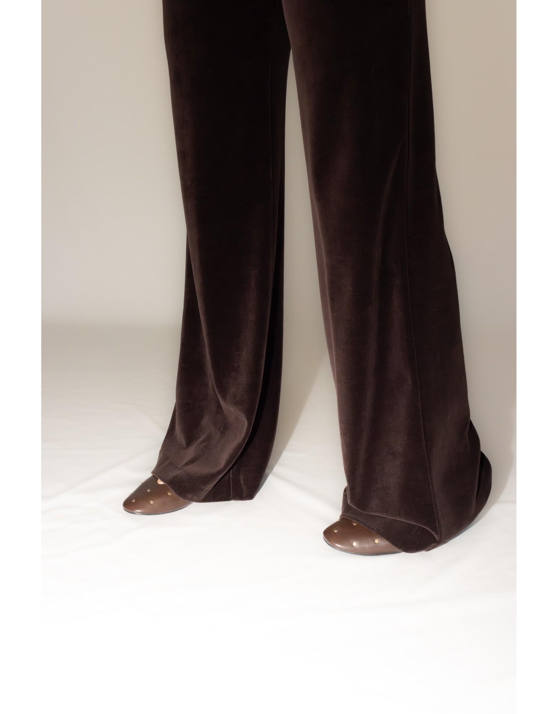 Pantalone velluto cioccolato