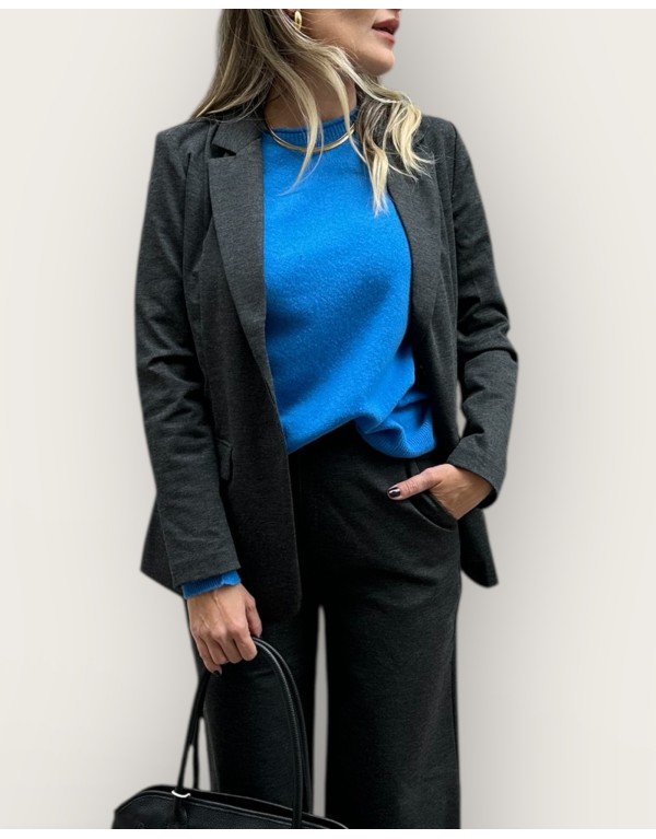 Giacca in punto Milano grey