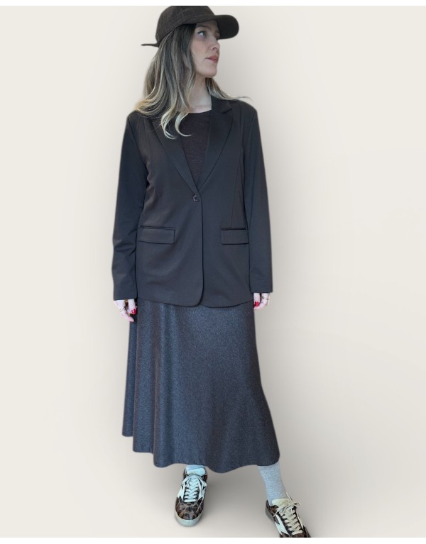 Blazer punto Milano choco