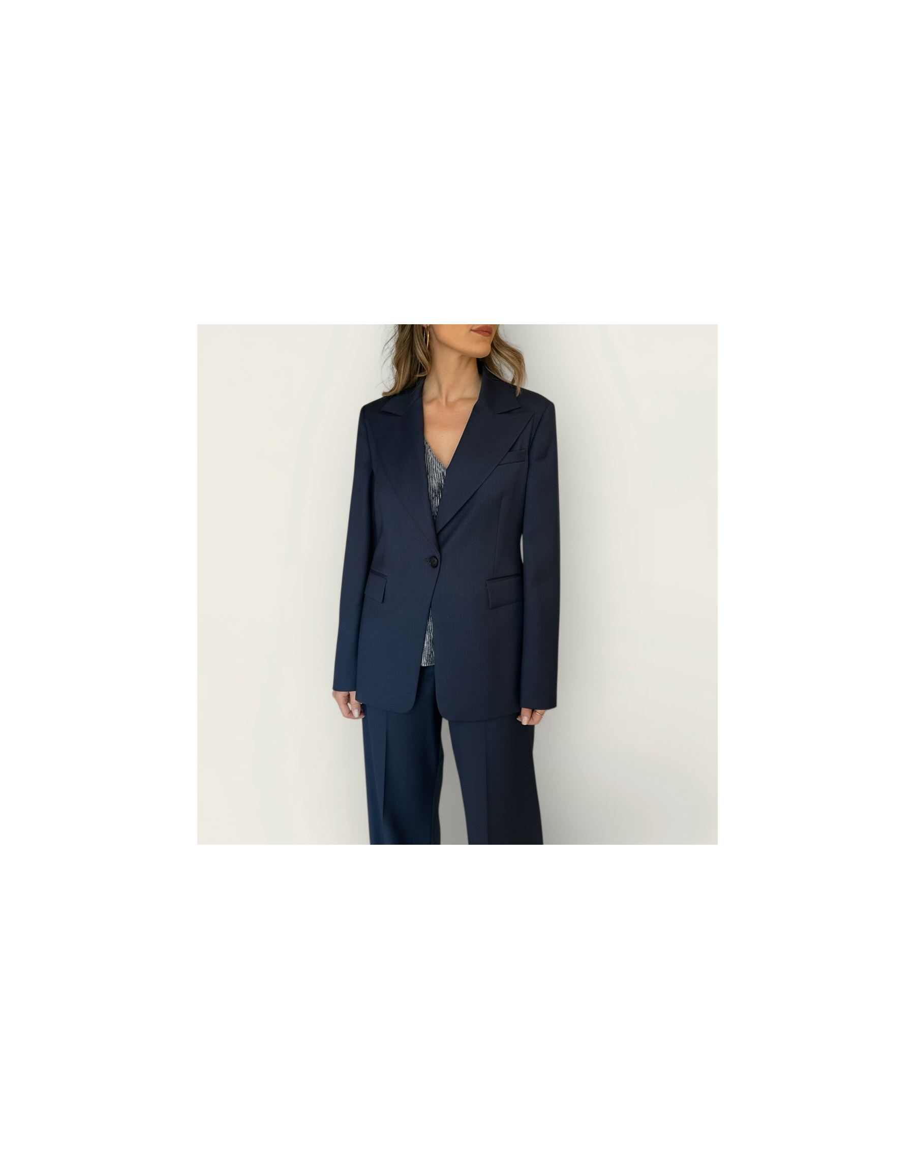 Blazer blu navy