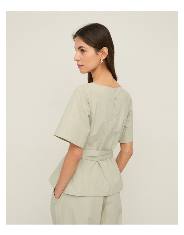 Blusa con Cintura  – Eleganza Naturale