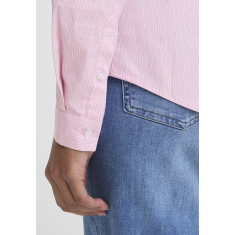 Camicia a righe fittata