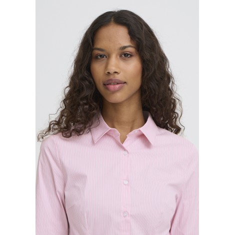 Camicia a righe fittata